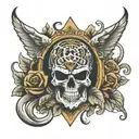 MAGA tattoo design idea