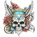 MAGA tattoo design idea