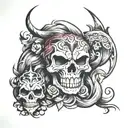 MAGA tattoo design idea