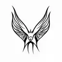 mythical creature tattoo design idea