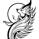 mythical creature tattoo design idea