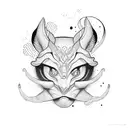 Anxiety tattoo design idea