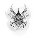 Anxiety tattoo design idea