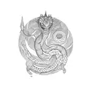 jormungandr tattoo design idea