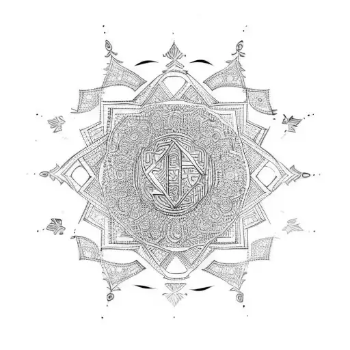 arabic tatoo maroco  tattoo design idea