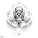 bray wyatt fiend tattoo design idea