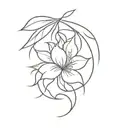 mandarin tattoo design idea