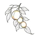 mandarin tattoo design idea