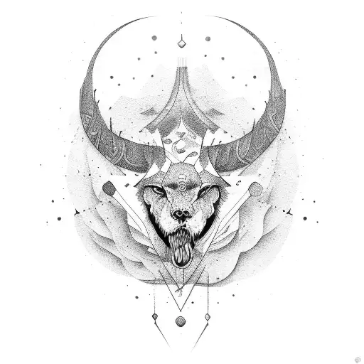 lust tattoo design idea