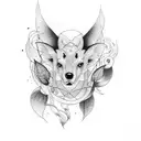 lust tattoo design idea