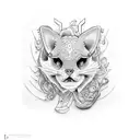 lust tattoo design idea