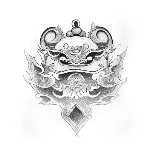 chinese pixiu tattoo design idea