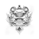 chinese pixiu tattoo design idea