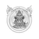 chinese pixiu tattoo design idea