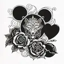 QOS love your BBC tattoo design idea