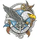 swcc, eagle, navy, swallows, anchor, nautical   tattoo design idea