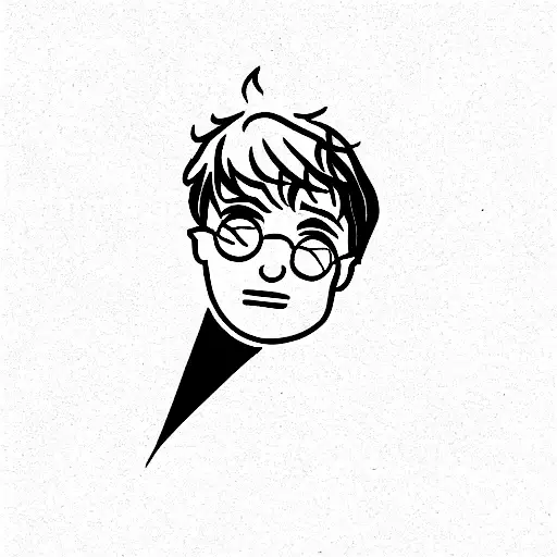 harry potter tattoo design idea