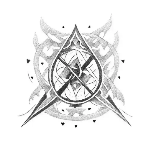 witchcraft tattoo design idea