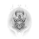 witchcraft tattoo design idea