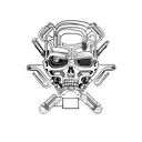 Terminator tattoo design idea