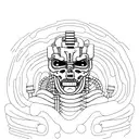 Terminator tattoo design idea