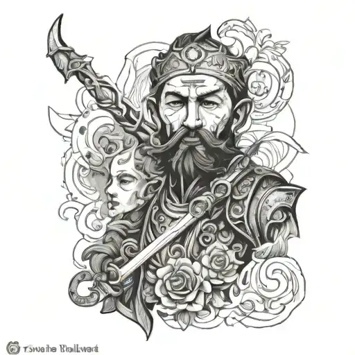 cervantes tattoo design idea