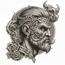 FEAR GOD tattoo design idea