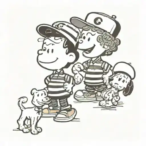 Harry Alex Charlie Brown Jr tattoo design idea