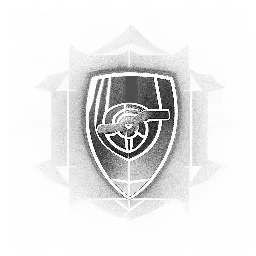 arsenal football club tattoo design idea