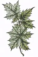 Vermont: A small maple leaf (symbolizing its famous maple syrup). Minnesota: A pine tree (reflecting its lush forests).  tattoo design idea