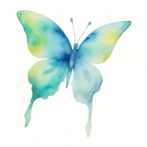 el nombre Germaioni con las etapas de la metamorfosis de la mariposa  tattoo design idea