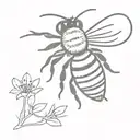 Bee 2004 tattoo design idea