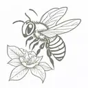 Bee 2004 tattoo design idea