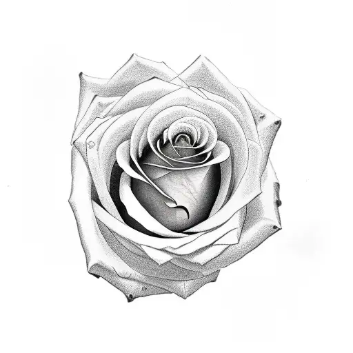 rose barb wire  tattoo design idea