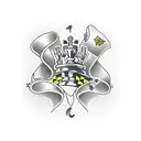 chess in memory of my brother tattoo design idea