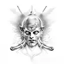 dionysus tattoo design idea