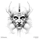 dionysus tattoo design idea