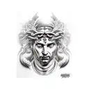 dionysus  tattoo design idea