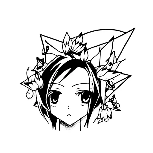 Anime tattoo design idea