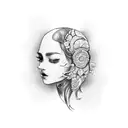 Aura tattoo design idea