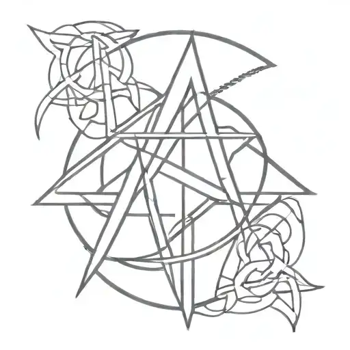 metallica symbol tattoo design idea