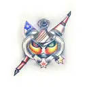 mafia tattoo design idea