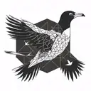 gull tattoo design idea