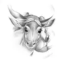 4 Asses  tattoo design idea