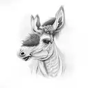 4 Asses  tattoo design idea