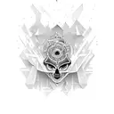 enlightenment tattoo design idea