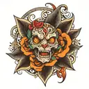 A E J tattoo design idea