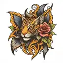 A E J tattoo design idea