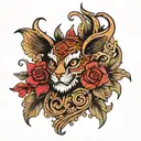 A E J tattoo design idea