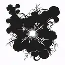 "no firework can light up my world like you." tattoo design idea